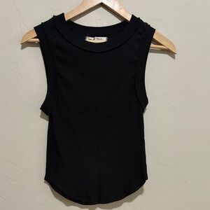 Free People/We The Free Black Kate Tee